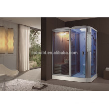 K-704 Banho de sauna interior completo com chuveiro a vapor com banheira de hidromassagem